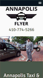Mobile Screenshot of annapolisflyercab.com